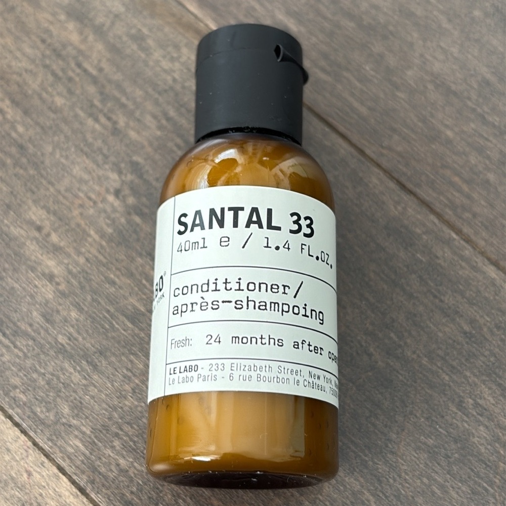LE LABO Grasse New York Santal 33 Travel Size Conditioner 40mL Hair Care Scented